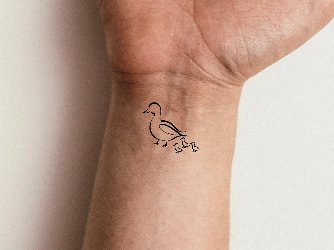 duck tattoo