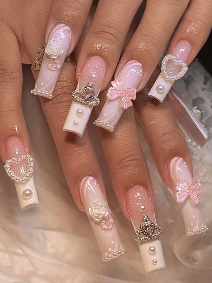 square acrylic nails