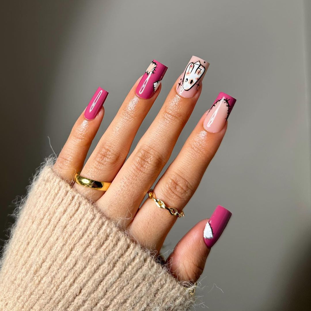 square acrylic nails