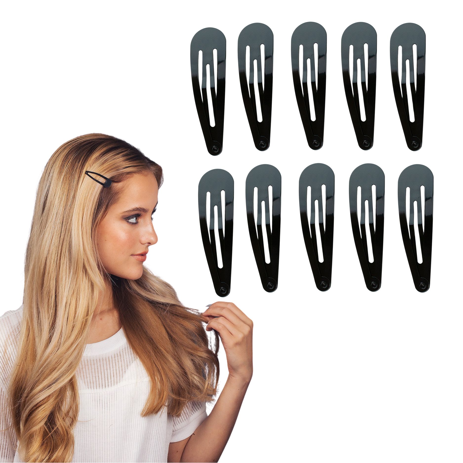 Black Hair Clips