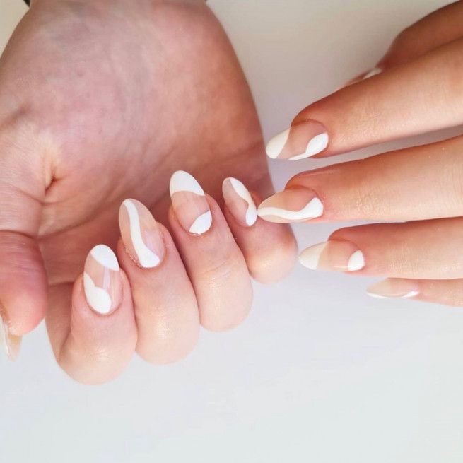 White Tip Nails