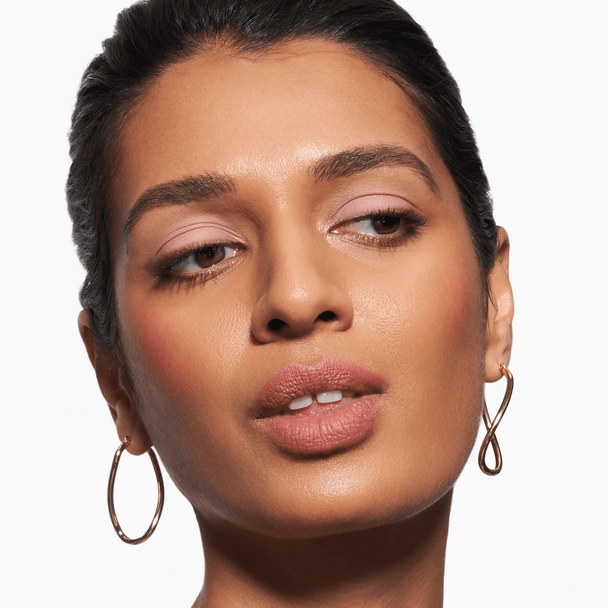 how to make matte foundation dewy