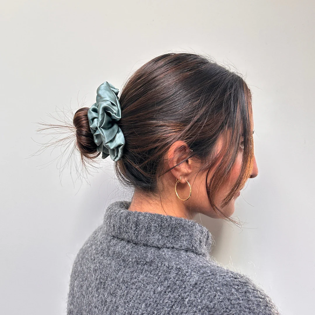 silk hair tie