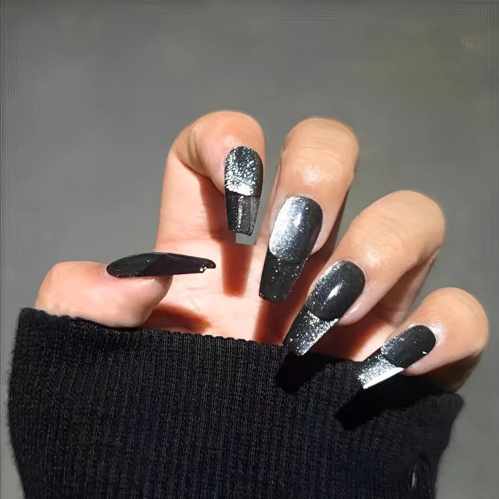 black nails design