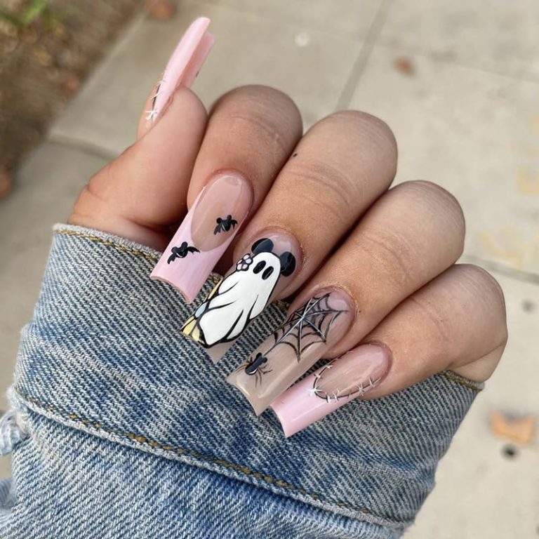 Disney Halloween Nails