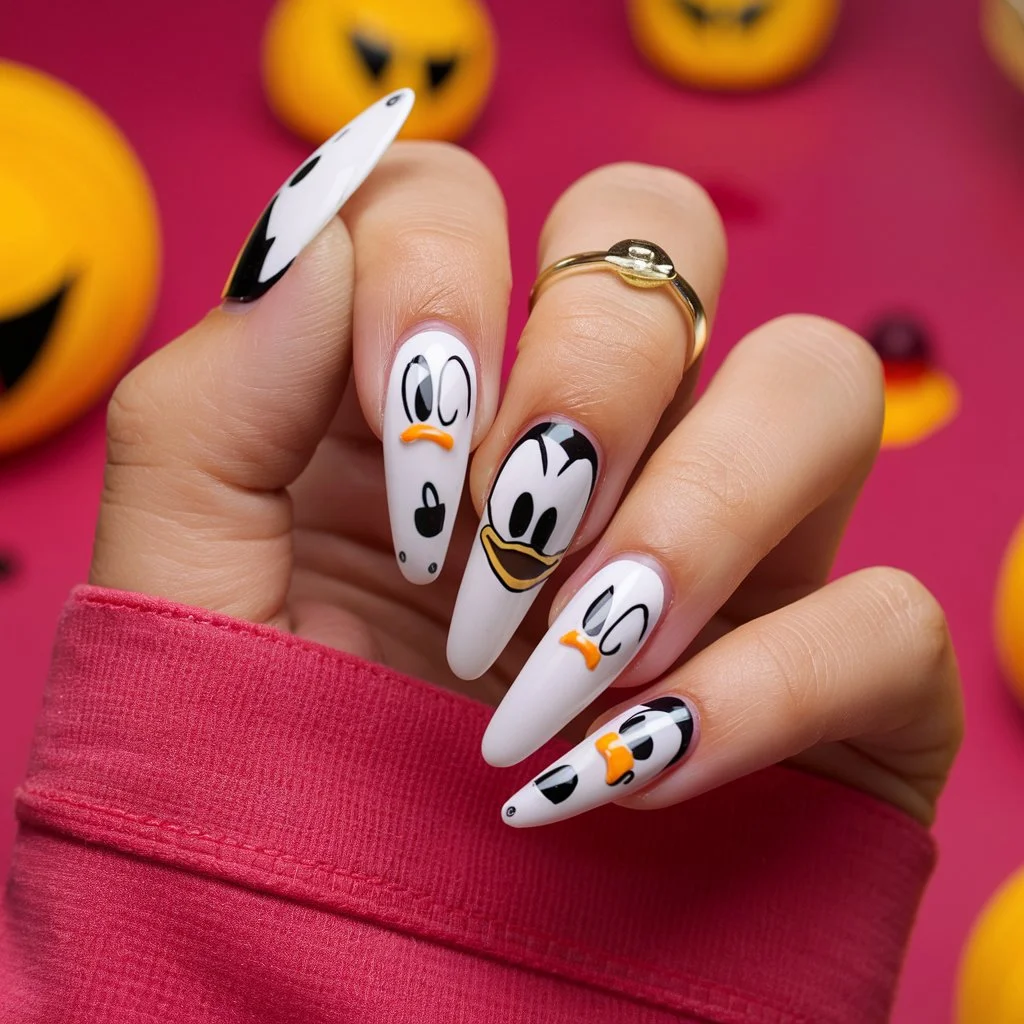 Disney Halloween Nails