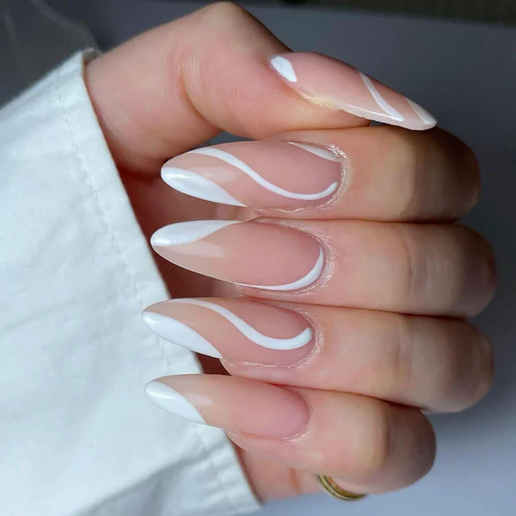 trendy almond nail designs