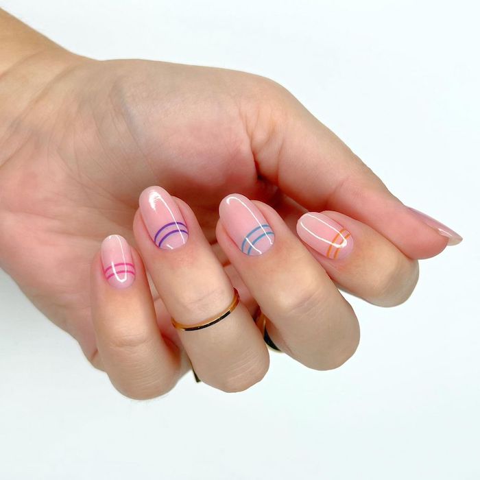 nude nail designs